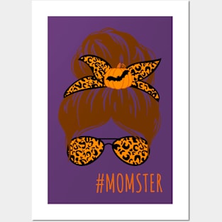 Brunette momster Posters and Art